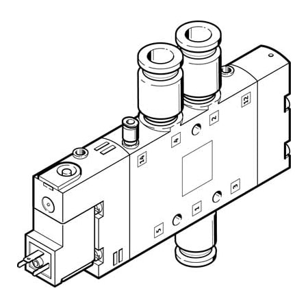 Festo Solenoid Valve CPE18-M1H-5L-QS-8 CPE18-M1H-5L-QS-8